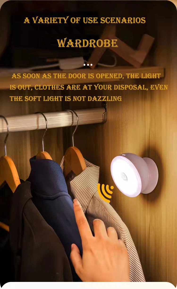 360 Degree Rotating Sensor Night Light 360 degree rotating disco light