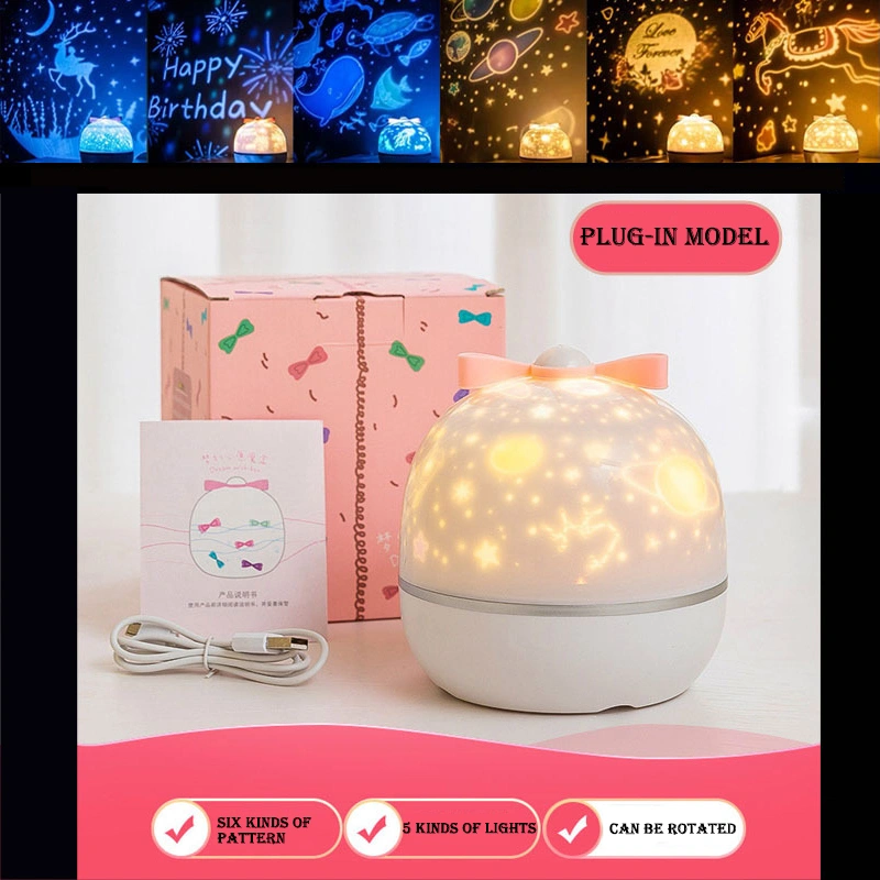 night light projector with music