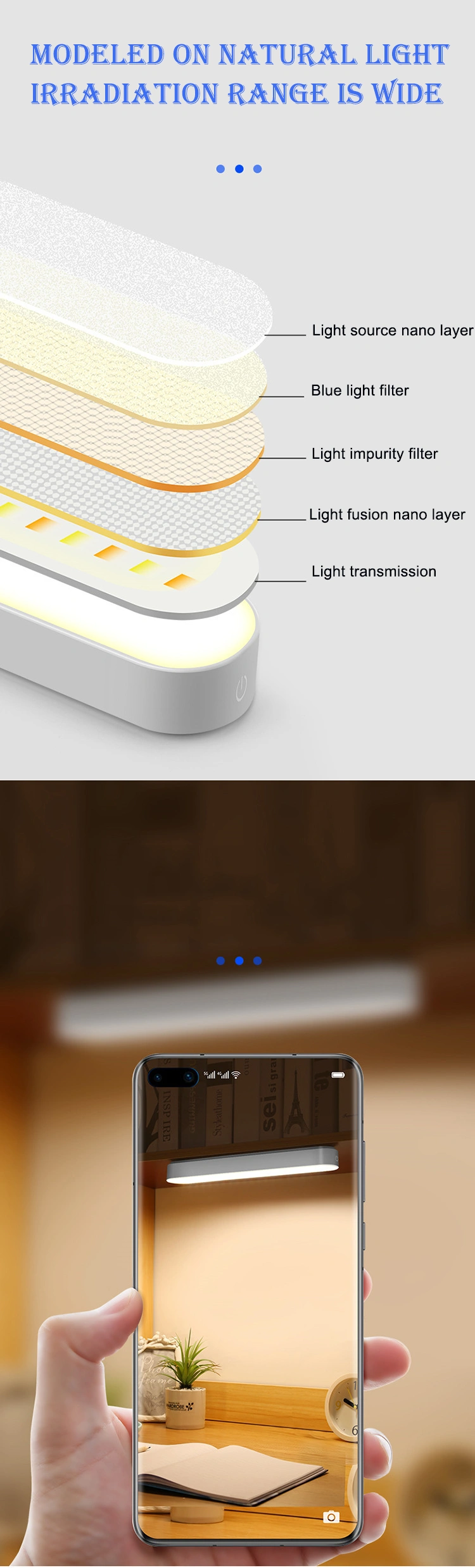 Simple table lamp for Students