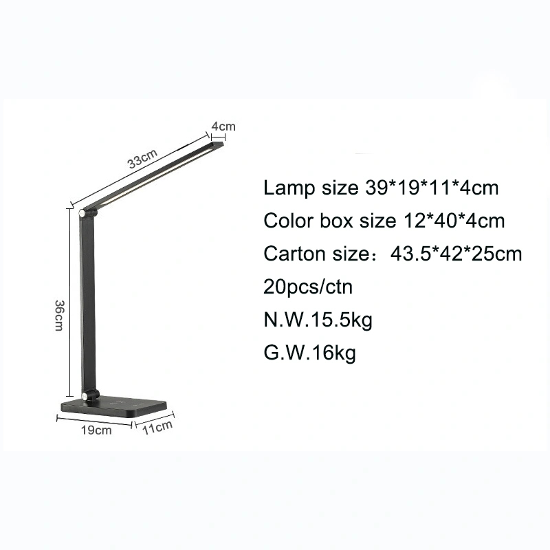 foldable led table lamp