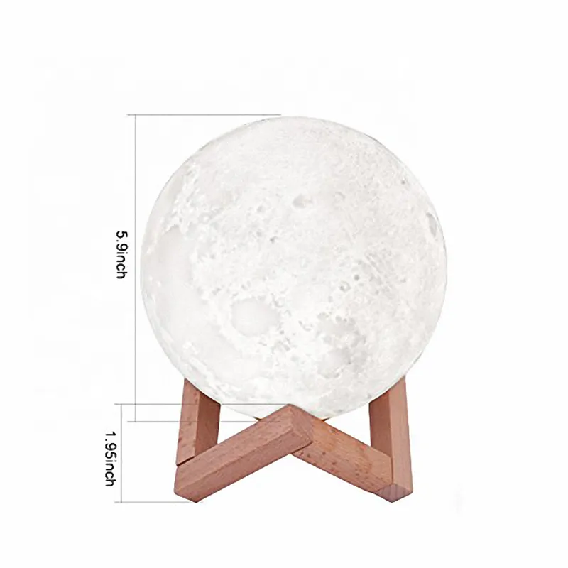 3d moon lamp night light brightworld moon lamp night light