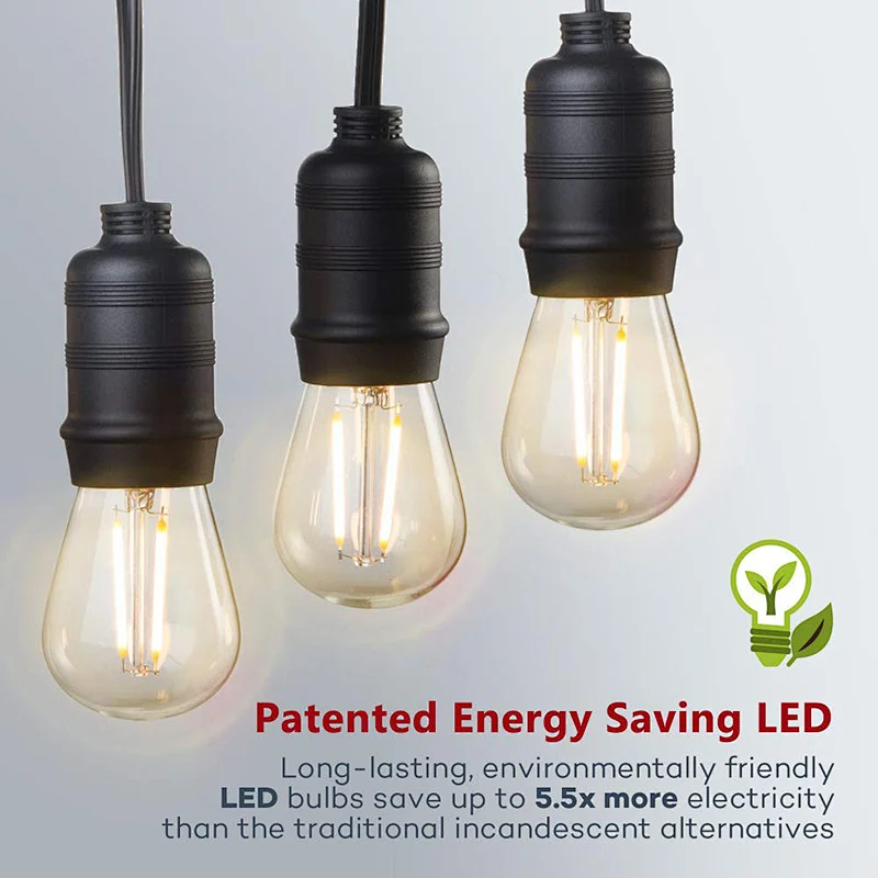 s14 led solar string light feit s14 led string light replacement bulbs