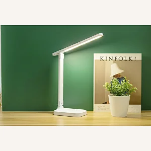 European Rotary Table Lamp White Black Color