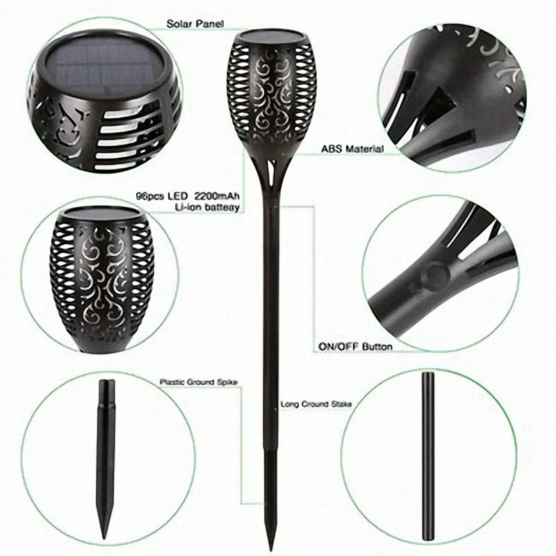 solar led torch lamp solar led torch lamp
