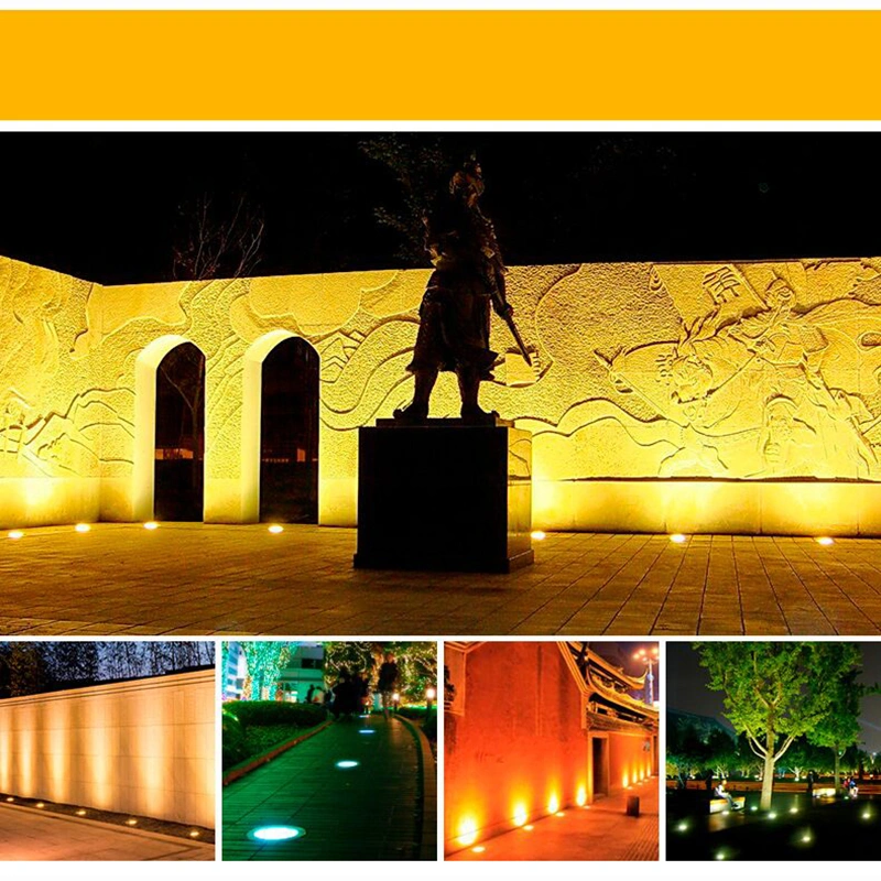 outdoor recessed led ground lights