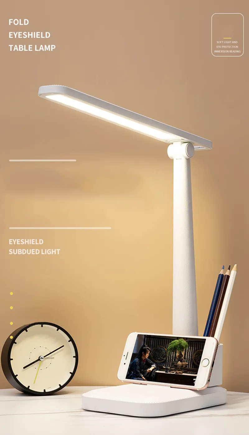 table lamps amazon New Rotary Table Lamp with Pen Holder