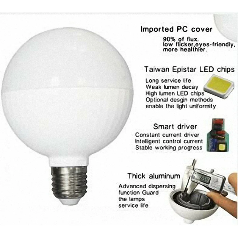 g95 g120 led filament bulb g95 lamp led
