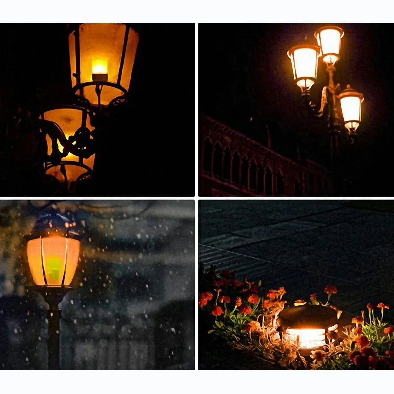 best outdoor led flame light bulb