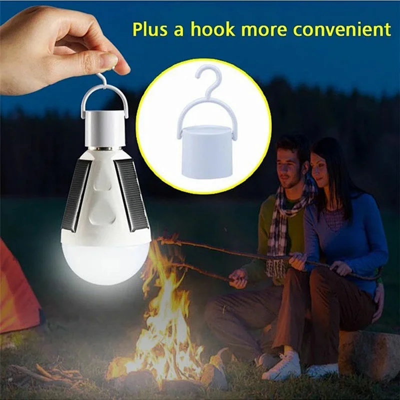 Solar emergency led bulb