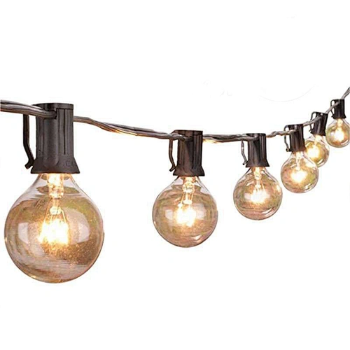 European american outdoor led string lights