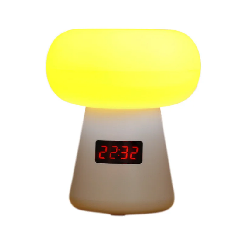 Cloud mushroom lamp USB charging and the clock
