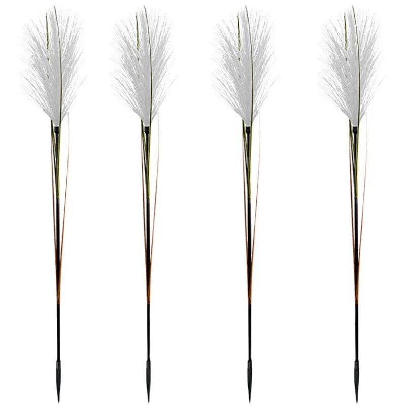 Plastic pole optical fiber reed lamp