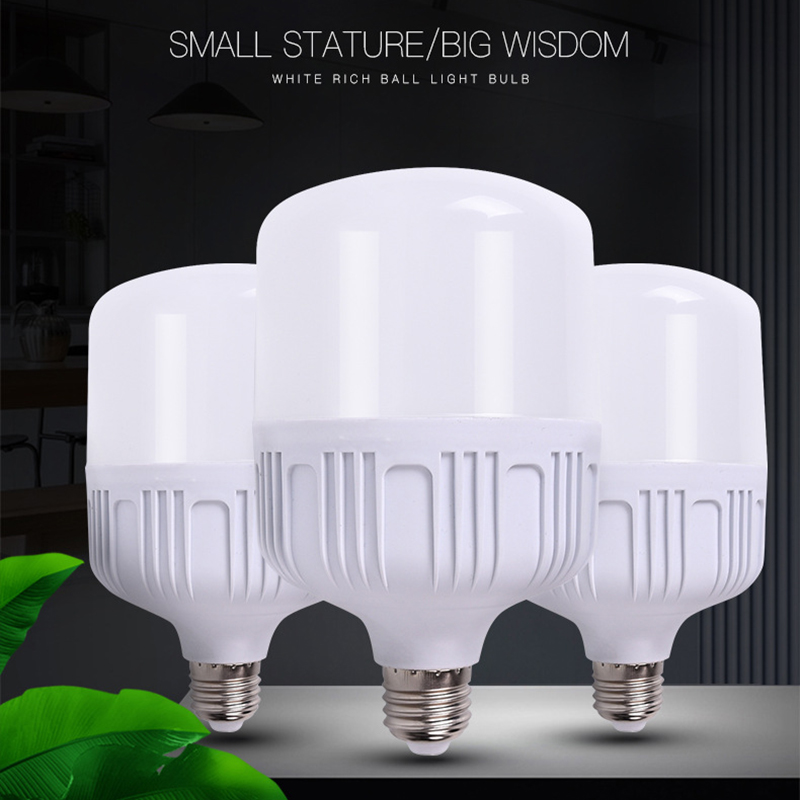 T bulb plastic with aluminus heatsink