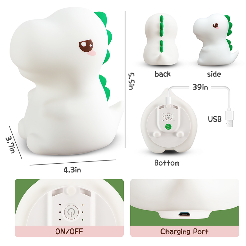 Hartron silicone lamp