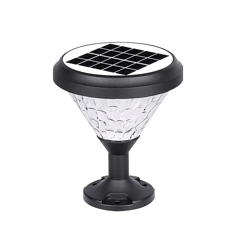 Watermarks solar column lamp