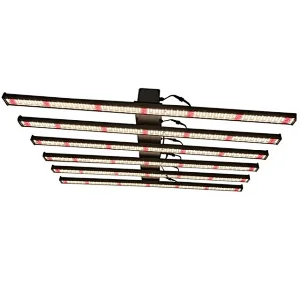 Unfoldable foldable six eight claws led plant lights