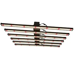 Unfoldable foldable six eight claws led plant lights