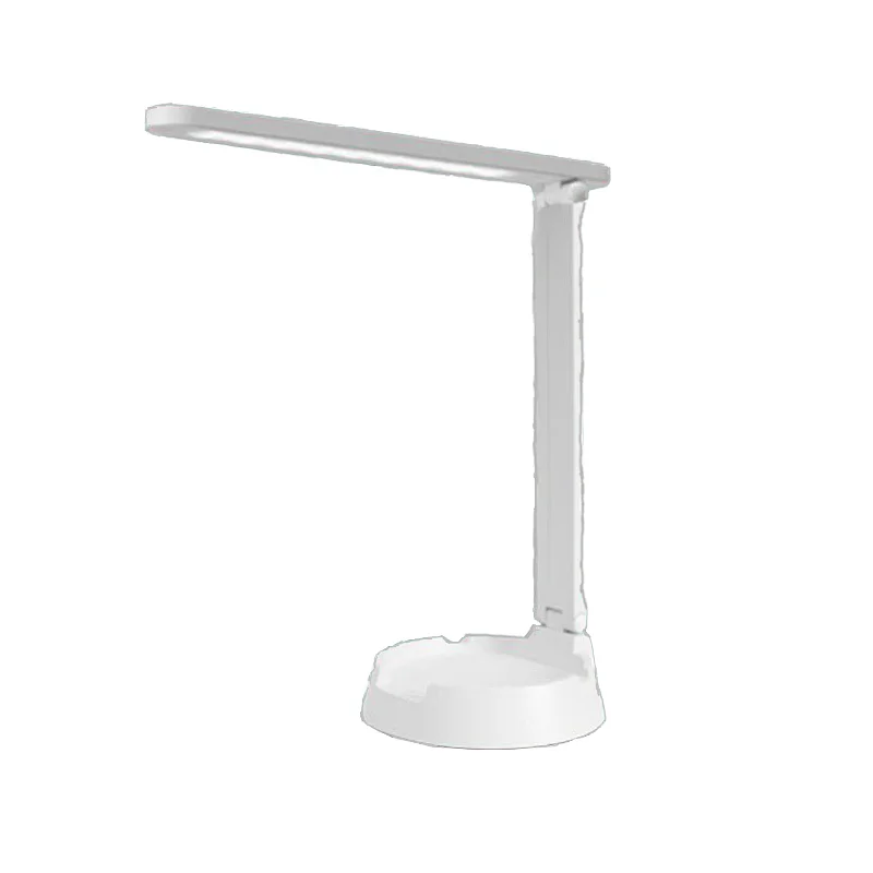 Folding table lamp with circular groove