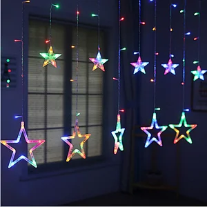 LED Stars Curtain Lights