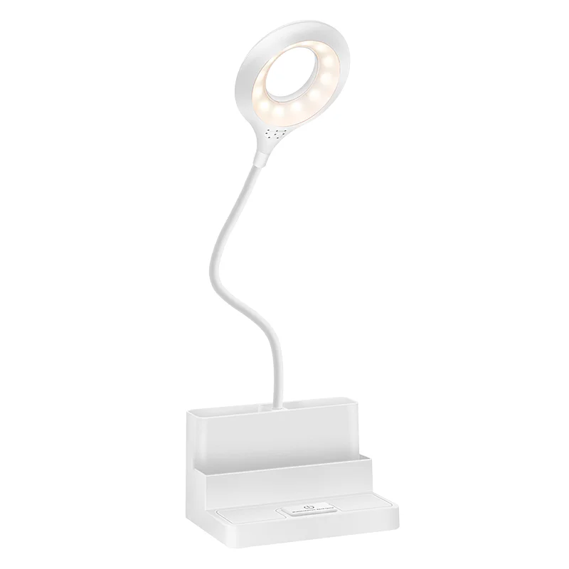 Two color ring table lamps built-in lithium battery