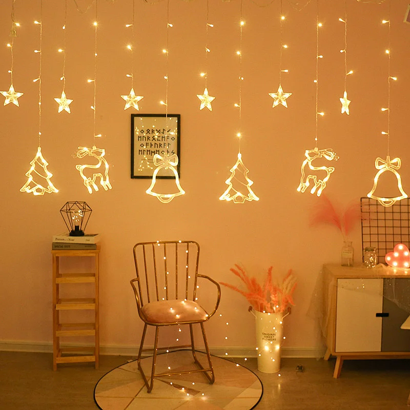 LED Christmas Curtain Lights