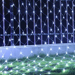 Solar Fishing Net String Lights