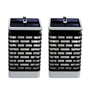 Solar flame lantern torch lights