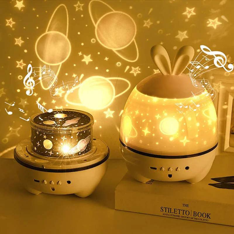 Lucky rabbit projector light