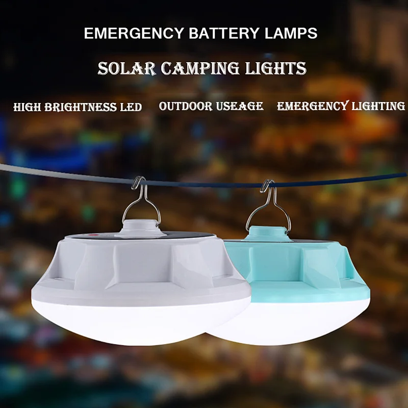 Solar camping lamp