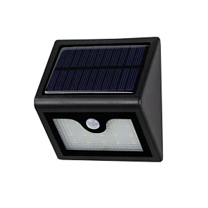 38 high bright LED PIR solar long triangle wall lamp