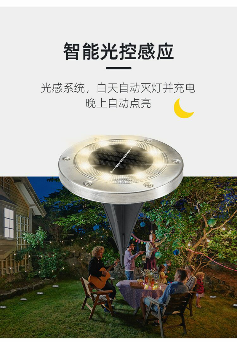 Solar led ground lights