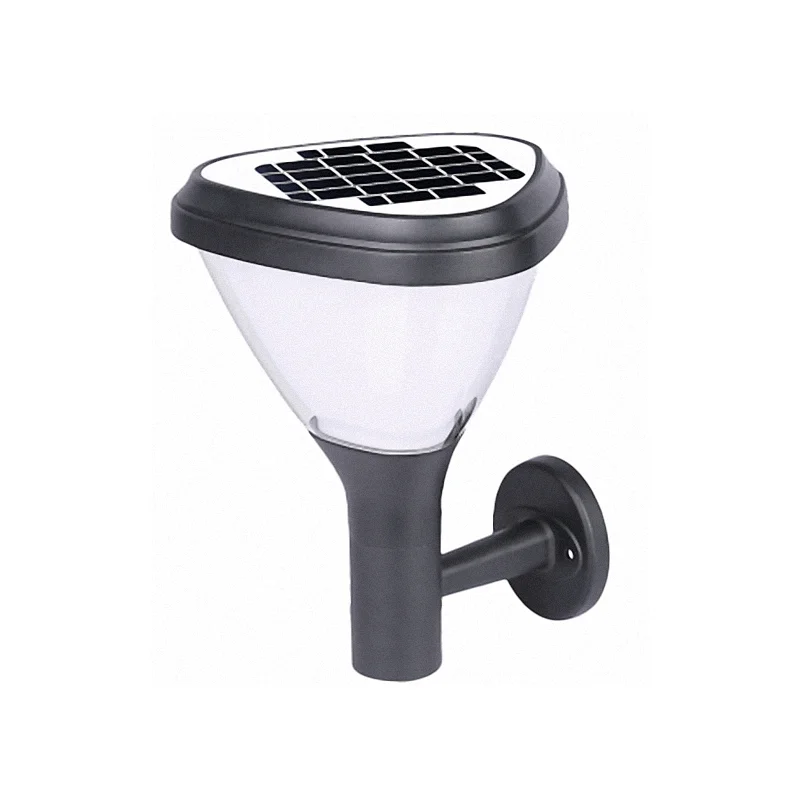 Heart shaped solar wall lamp