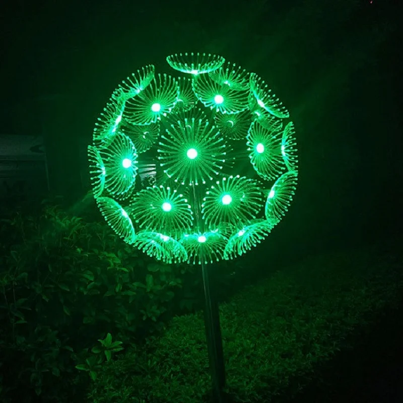 Monochrome acrylic dandelion ball diameter 40cm stainless steel tube branch