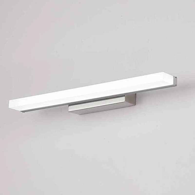Aluminum fixture stainless steel base frosted PMMA LED mirror lights