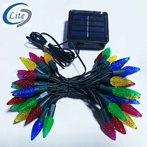 C3 C6 Solar Strawberry decorative light string