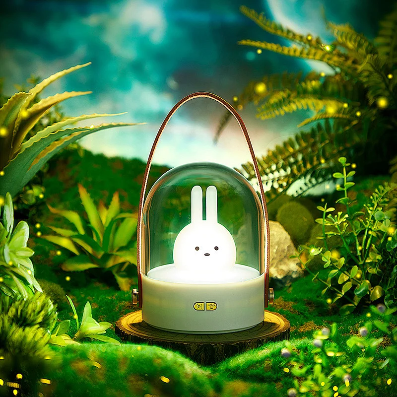 Little Rabbit Charging Portable Small Night Lights