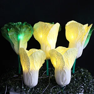 Chinese cabbage lettuce floor lamp
