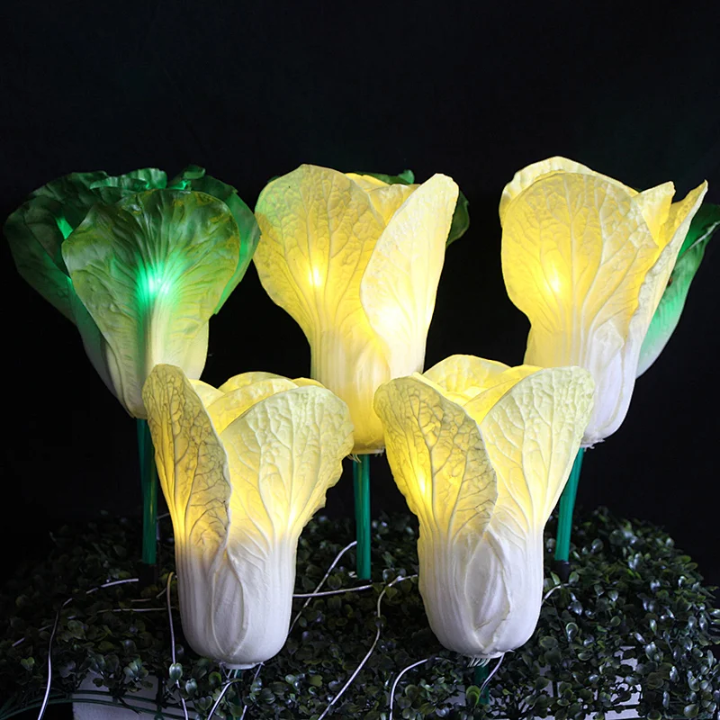 Chinese cabbage lettuce floor lamp