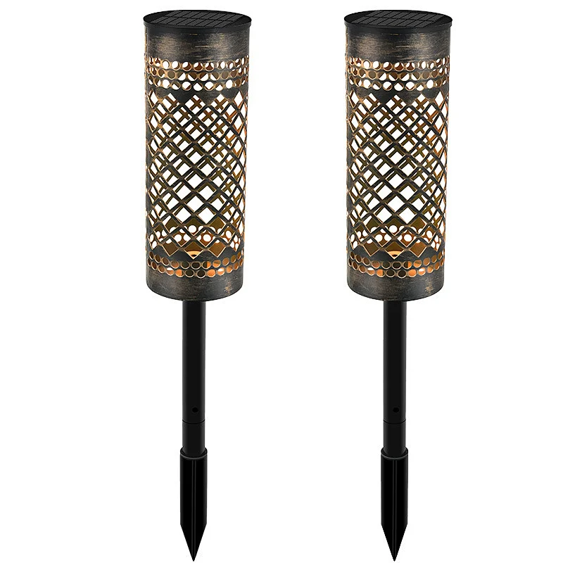 Solar floor lamp monochrome RGB