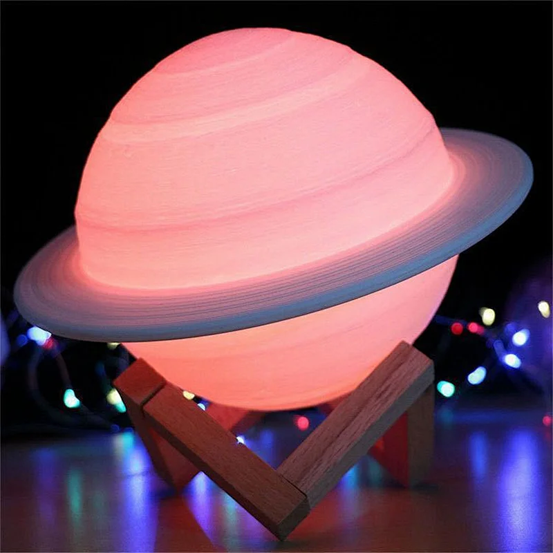 LED touch two three sixteen colors moon lights