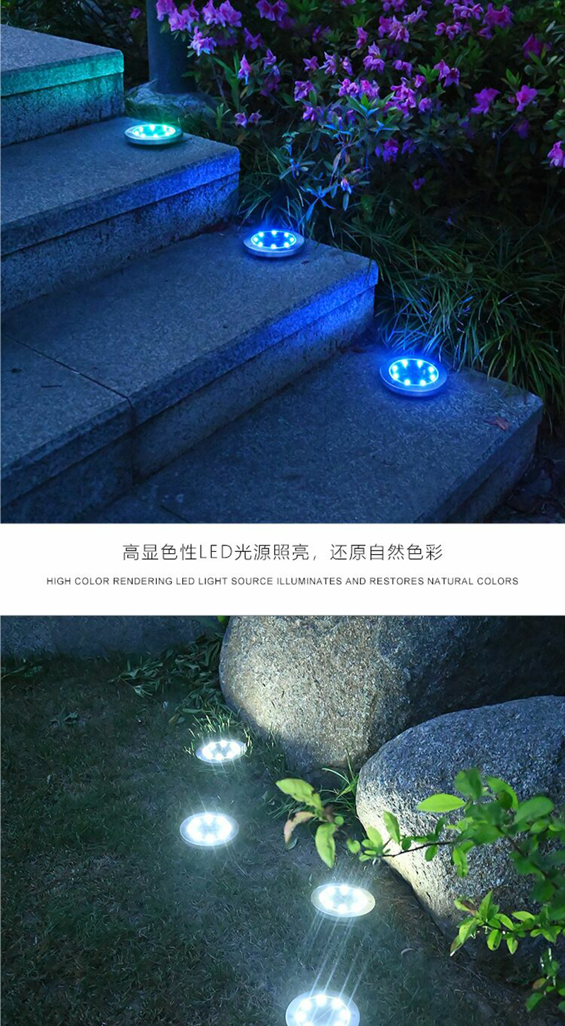 Solar led ground lights
