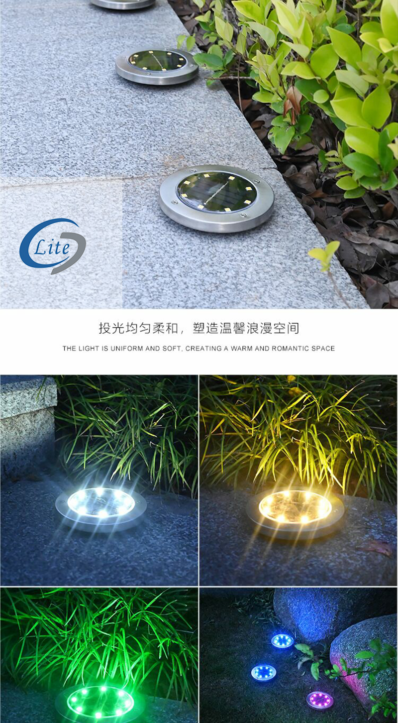 Solar led ground lights