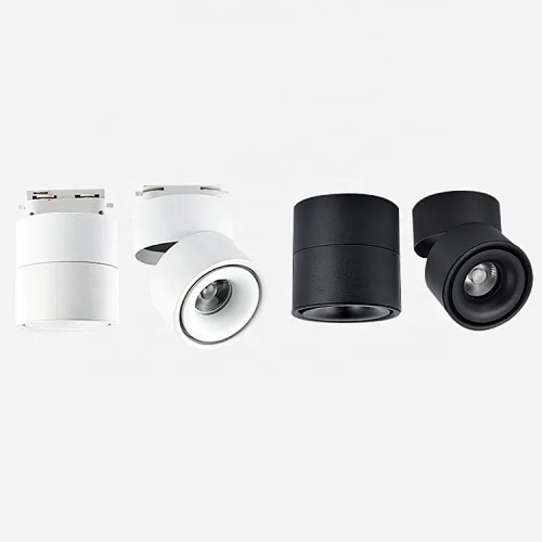 Surface mounted 2or 3 wires track light