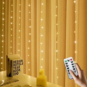 LED curtain  string lights