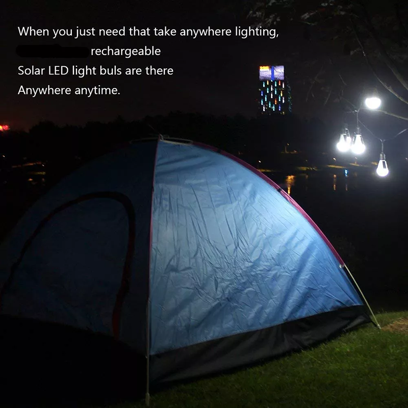 Solar emergency led bulb