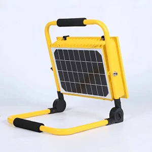 Solar rechargable portable led flood lights