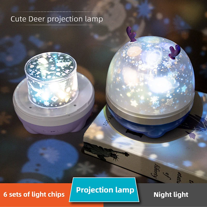 CuteDeer Projection night light
