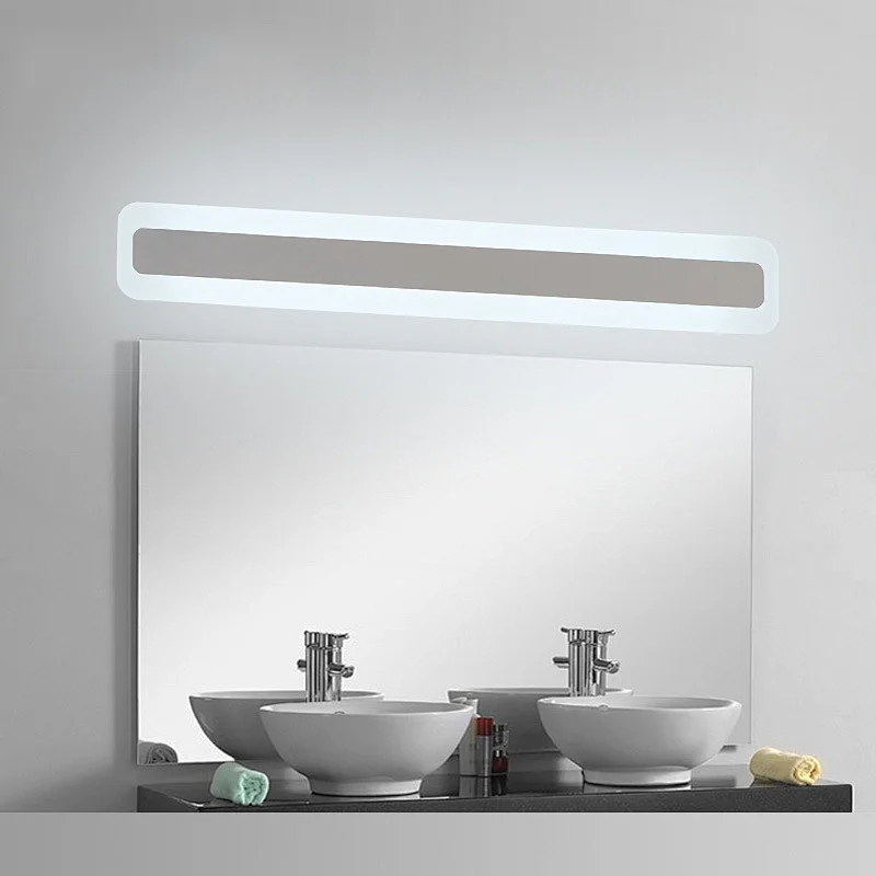 Iron frosted PMMA led mirror lights