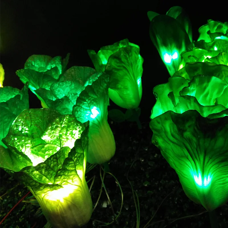 Chinese cabbage lettuce floor lamp