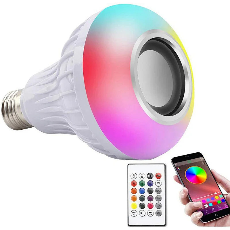 Led bluetooth music bulb